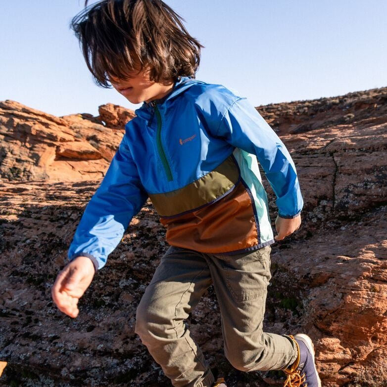 Teca Half-Zip Windbreaker - Kids'