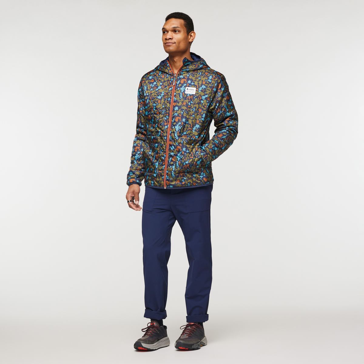 Teca Cálido Hooded Jacket - Print - Men's