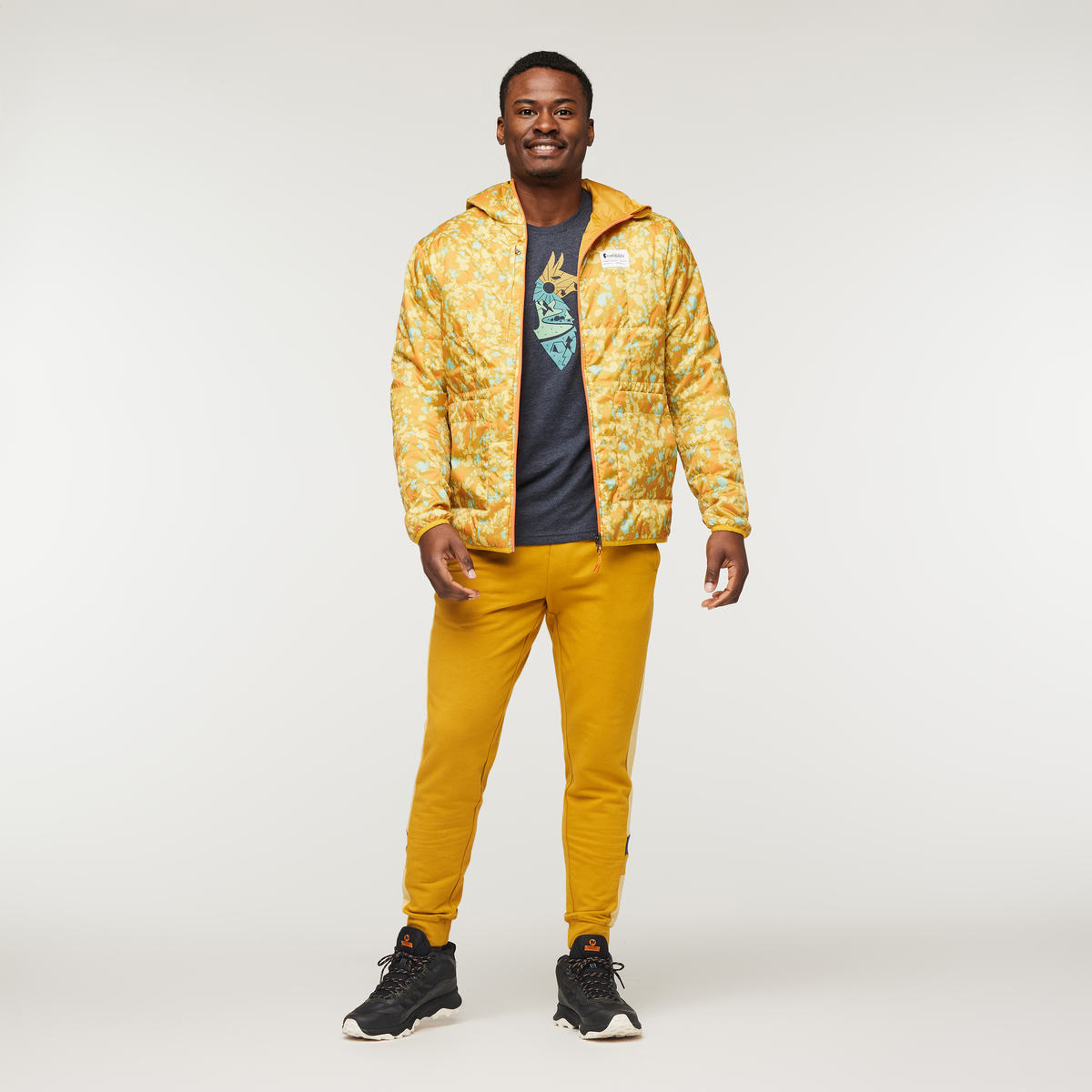Teca Cálido Hooded Jacket - Print - Men's