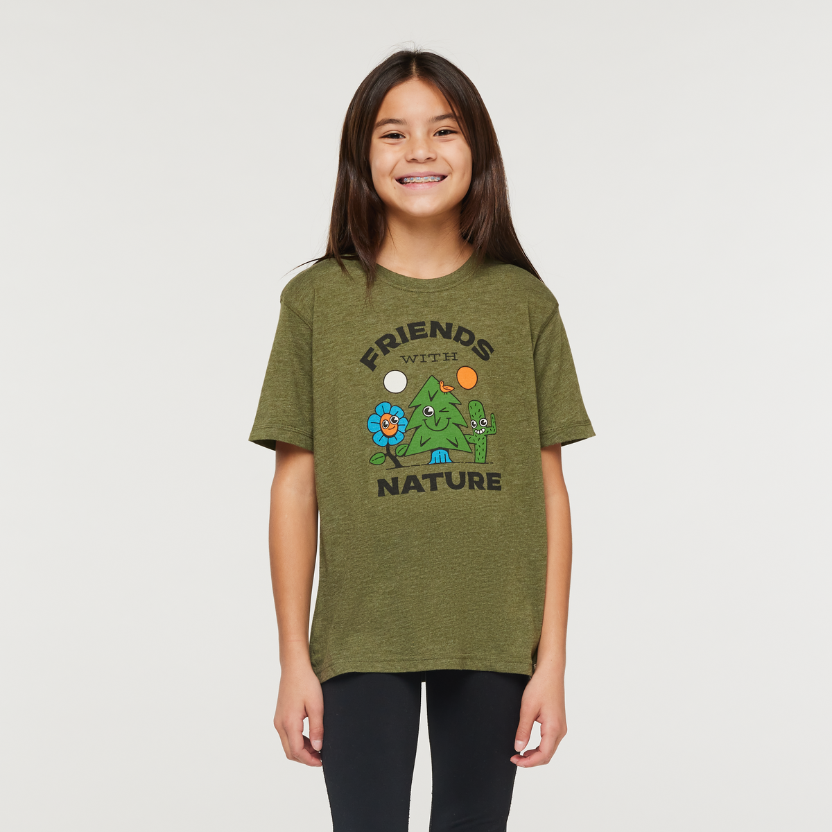 Friends with Nature T-Shirt - Kids'