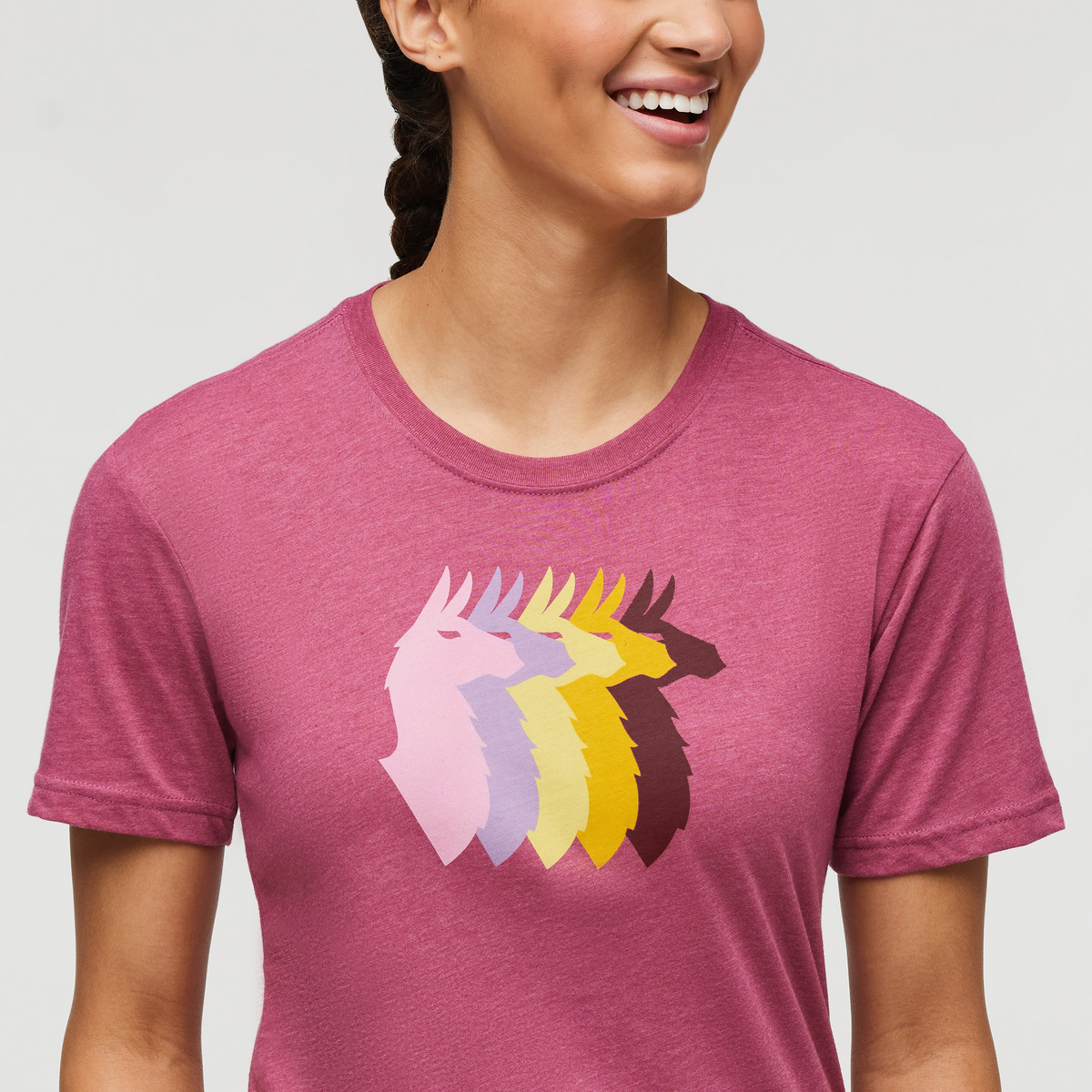 Llama Sequence T-Shirt - Women's