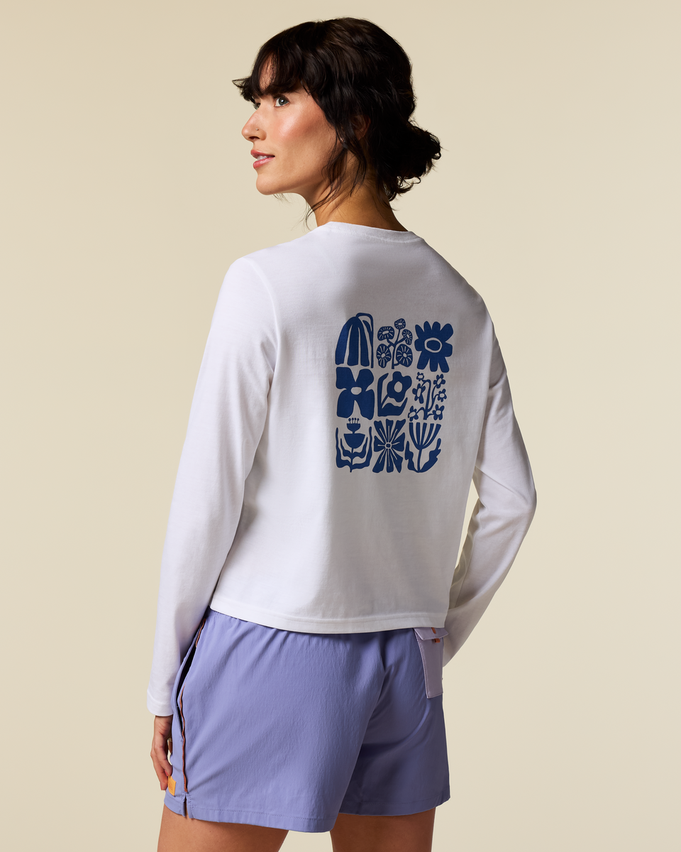 Flower Patch Long-Sleeve T-Shirt - Women's